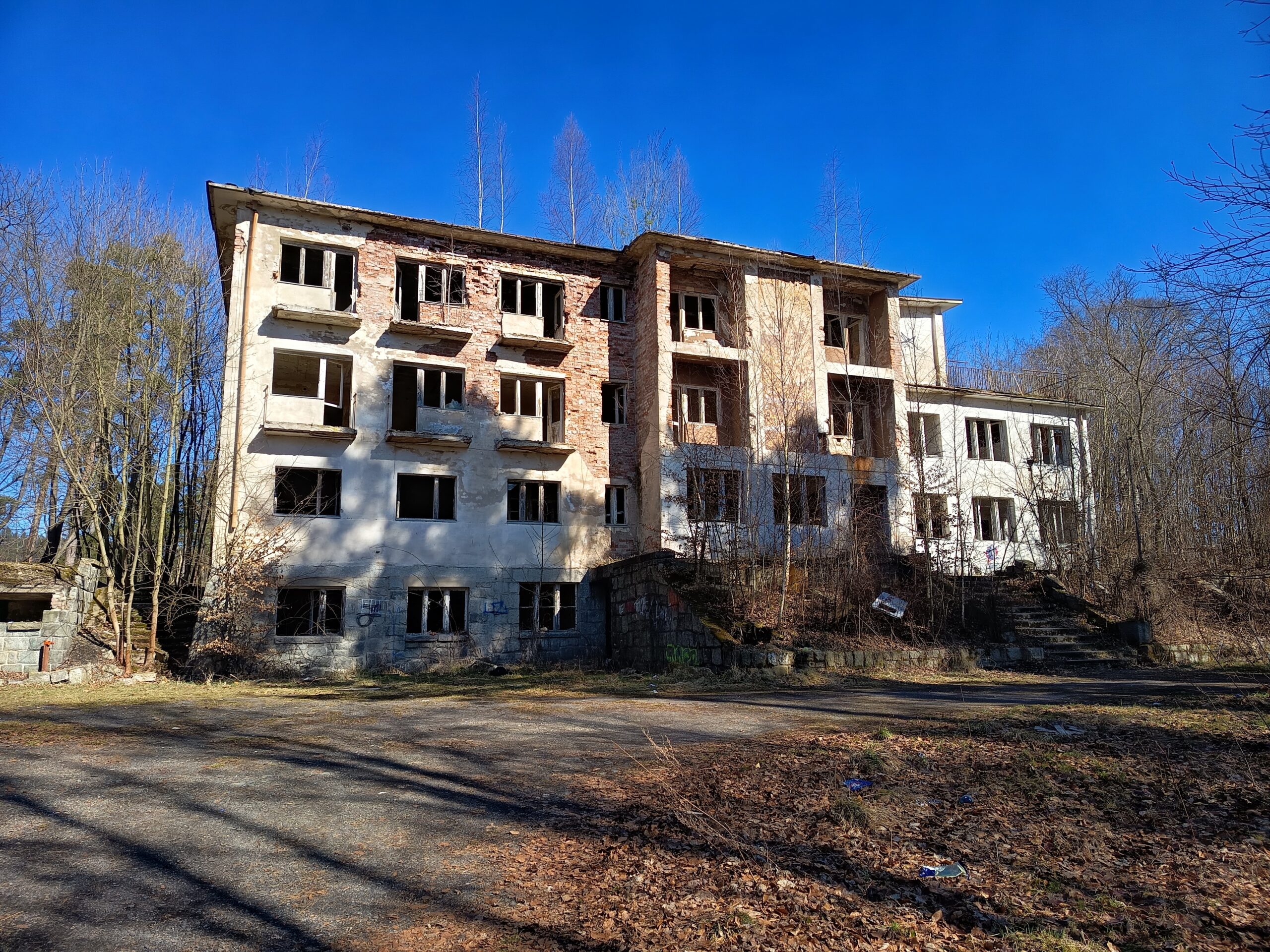Opuszczony hotel Pilchowice